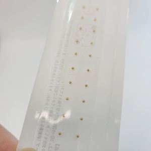 شريط لاصق شفاف 24k مطلي بالذهب خرز مغناطيسي تثبيت نقطة الأذن ضغط الأذن كبس أذن بذور الأذن بالوخز - Product Image 2