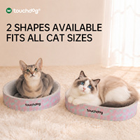 Grand grattoir pour chat en carton ondulé, antidérapant, lit de repos pour animaux de compagnie, 9 cm, pour intérieur, faible MOQ, vente en gros directe usine de produits pour animaux de compagnie