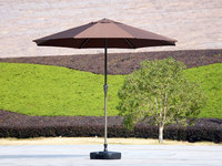 Haute qualité moderne en porte-à-faux suspendu banane Parasol Patio mobilier d'extérieur pour jardin cour plage Restaurant métal Design