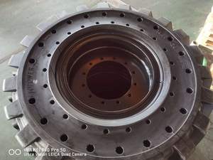 Pneumatico Solido per Carichi Pesanti per Ruote Jockey di Rimorchi, Carrelli Elevatori, Acciaierie, Cantiere di Rottami 10.00-20 12.00-20 14.00-24 - Product Image 6