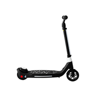 Trottinette électrique pour enfants, moteur central, longue portée, roues en caoutchouc de 6 pouces, avec limiteur de vitesse réglable, frein à disque hydraulique, sécurité