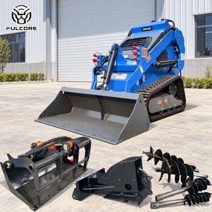Livraison Gratuite - Chenilles en Caoutchouc FULCORE de 250 mm de Large pour Mini-chargeuses Compacts, Idéales pour Travaux Municipaux en Zone Basse - Product Image 1