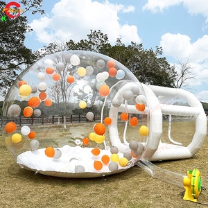 Tente à bulles <span class=keywords><strong>gonflable</strong></span> de 4m avec anneau, tente <span class=keywords><strong>gonflable</strong></span> écologique et souffleur d'air pour les séjours pittoresques et luxueux. - Product Image 3