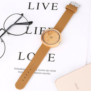 Orologi in <span class=keywords><strong>legno</strong></span> personalizzati impermeabili da uomo al quarzo naturale al 100% all'ingrosso - Product Image 5