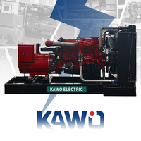Kit Générateur Diesel pour Chantier 100-350kW Démarrage Automatique Châssis Ouvert/Silencieux Remorque Panneau de Distribution de Carburant Support 24/7