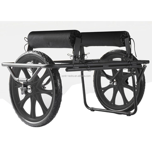 Chariot de transport pour kayak et canoë Yonk, chariot tout-terrain robuste et durable avec roues sans chambre à air de 15 pouces, chariot pour kayak - Product Image 1