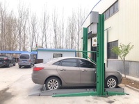 Empileur de voiture à deux poteaux de haute qualité Caractéristiques de sécurité de construction en acier solide pour parking de voiture