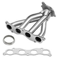 Collecteur d'échappement en acier inoxydable poli, soudé TIG, à montage direct pour Honda Civic SI 06-09