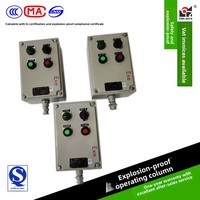 Panel de Control a Prueba de Explosiones Modelo LBZ, Caja de Control con Botones, Función de Arranque y Parada del Ventilador para Aplicaciones IIA/IIB/IIC, Shanghái
