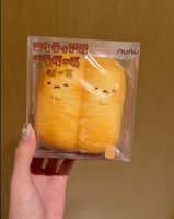 Jouet Squishy Nunu Twin en forme de bâtonnets de pain frit, en mousse PU à remontée lente, doux à presser, jouet sensoriel anti-stress, cadeau fantaisie
