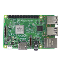 Kit Avanzado Raspberry Pi 3B+ Original, Opcional con Placa Única, CPU ARM Cortex-A53 de Cuatro Núcleos a 1.4GHz y 64 bits