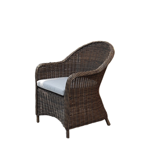 Chaise de loisirs moderne en rotin, résistante aux intempéries, pour jardin, hôtel, villa, parc, empilable, pour balcon et terrasse, imperméable - Product Image 1