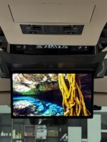 Moniteur rabattable pour voiture Android motorisé XTRONS de 15,6 pouces avec écran tactile pour Toyota Alphard 40 2023-actuellement, entrée HD/AV