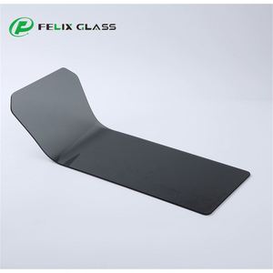 Verre trempé gris courbé sur mesure pour panneau de couverture d'appareil électrique - Product Image 3
