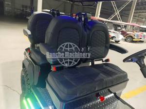 Carrito de Golf Eléctrico Todoterreno con Chasis de Aleación de Aluminio, 4 Asientos, para Club de Caza, con Motor Curtis - Product Image 6