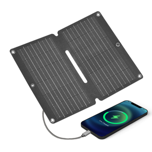 <span class=keywords><strong>Panneau</strong></span> <span class=keywords><strong>solaire</strong></span> pliable portable OEM haute efficacité 23% léger 20W pour téléphone - Product Image 1