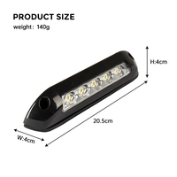 Lumière LED pour auvent de camping-car, haute qualité, étanche, polyvalente, facile à installer, pour auvent, mur intérieur de camping-car, voiture, lumière LED