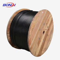 Cable de Fibra Óptica Subterráneo Impermeable Blindado GYTS, Cable de Comunicación Monomodo G652D, 16, 24, 48, 72 Hilos, con Cubierta de PE