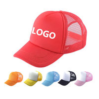Gorra Trucker de Espuma Bordada Personalizada Unisex al por Mayor, Gorra Deportiva de Lona de 6 Paneles, Gorra Trucker de Moda Hip-Hop con Logotipo Personalizado 100%
