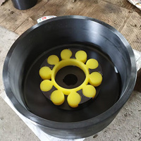 Accouplement flexible à griffes en caoutchouc pour moteur CNC, type ML Fleur de Prunier, pour machines industrielles, fabriqué en Chine