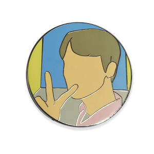 卸売カスタム金属エナメルピンkpop男の子バッジラペルピン人気 - Product Image 2