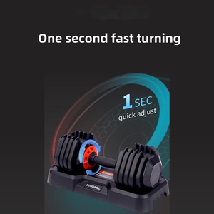 2026 NEW Premium Adjustable Dumbbell Pair 5-50kg - Interchangeable <b>Plates</b> with Storage <b>Rack</b> for Weight Training - Product Image 5