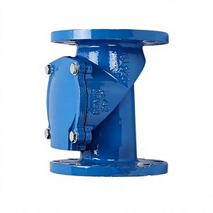 <span class=keywords><strong>Clapet</strong></span> <span class=keywords><strong>anti</strong></span>-<span class=keywords><strong>retour</strong></span> en caoutchouc HC44X pour eaux usées et potables, conception horizontale unidirectionnelle, corps en fonte ductile à bride - Product Image 5