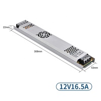 Alimentation 12v 24v AC DC Smps Tension constante 60W 100W 150W 200W 300W 400W Bande lumineuse LED Alimentation à découpage Pilote de LED
