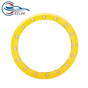 Anillo de Bloqueo de Ruedas de Repuesto Raceline, de Aleación de Aluminio y Acero, para Ruedas de Carreras, con Anillo de Bloqueo Rojo - Product Image 6