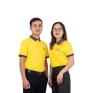 Fabricant de polos haut de gamme au Vietnam, tissu en coton mélangé lourd, finition à double aiguille, parfait pour un style de vie professionnel - Product Image 1