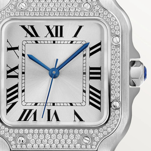 Montre automatique mécanique carrée pour homme, de haute qualité, en acier inoxydable, avec cadran en cristal saphir, aiguilles résistantes et bracelet. - Product Image 3