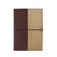 Cahier personnalisable à impression de planificateur A5 2026 à bande élastique en cuir PU cahier à couverture rigide agenda de planificateur