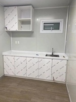Dernière conception de maison en conteneur de 5 chambres à coucher 3 maisons en conteneur modernes lit 2 pièces 40 pieds préfabriqué 20 pieds 40 pieds Maison en conteneur