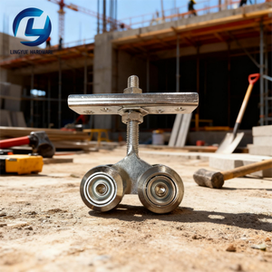 Çinko kaplı uyumlu kapı silindiri ile düz çağdaş raylı sistem - Product Image 2