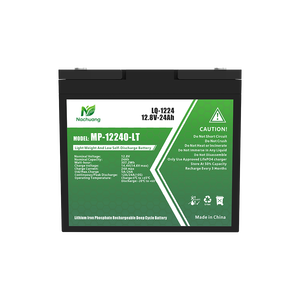 แบตเตอรี่ 12.8V 24Ah 307.2Wh ลิเธียมไอรอนฟอสเฟตแบบ Deep Cycle สำหรับเปลี่ยนแทนแบตเตอรี่ตะกั่วกรดโดยตรง รุ่น MP-12240-LT พร้อมระบบตรวจสอบ BT Opti - Product Image 4