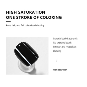 Etichetta privata all'ingrosso 10g Gel smalto UV per unghie disegno per unghie bellezza OEM pittura Gel per Led Uv Gel vernice Nail Art - Product Image 6