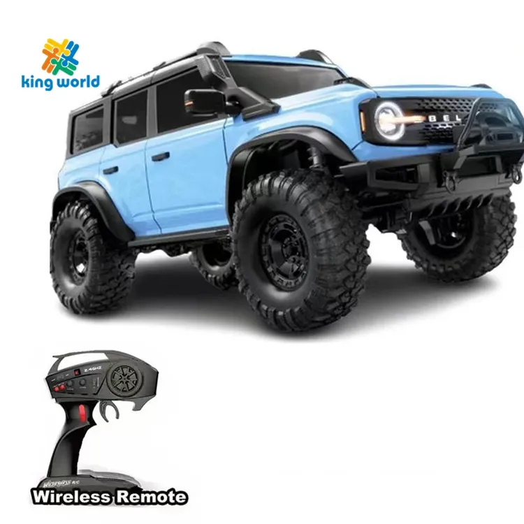 Rc 4x4 1:10 BroncoR1001フルスケールラジコンRCトラックモデルカーシミュレーションクライミングオフロードビッグRCカー