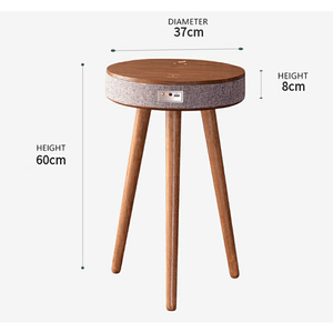 Altavoz inalámbrico de madera sólida para mesa de centro, altavoz profesional de madera sólida con dientes azules, precio más bajo, nuevo - Product Image 6