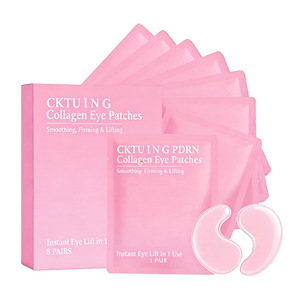 Patchs pour les yeux au collagène Cktuing, 8 paires, lissage, raffermissement, lifting instantané des yeux - Product Image 3