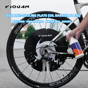 Cubierta Protectora para Limpieza <span class=keywords><strong>de</strong></span> Frenos <span class=keywords><strong>de</strong></span> Disco <span class=keywords><strong>de</strong></span> Bicicleta y Motocicleta, Anti-Suciedad, para Bicicletas <span class=keywords><strong>de</strong></span> Carretera y Montaña - Product Image 2