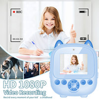 Kamera untuk Anak dengan Printer Kertas Foto Thermal Kamera Digital Mini Anak Printer S5