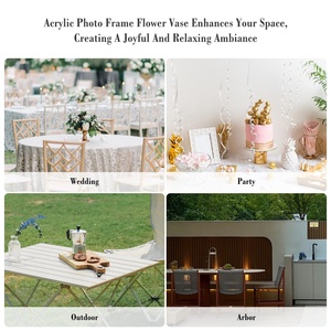 Hiện Đại Trang Trí Nội Thất Hình Chữ Nhật Rõ Ràng <span class=keywords><strong>Acrylic</strong></span> Hình Ảnh Bình Xách Tay Tổ Chức Cho Máy Tính Để Bàn Kệ Sách Phòng Ngủ Tủ Sách Cho - Product Image 4