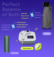 Appareil d'épilation au laser à diode portable professionnel, nouveau, ISO CE 755 808 1064, pour une utilisation à domicile et en voyage, épilation au laser