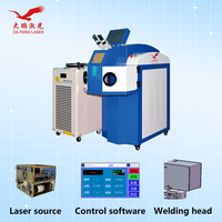 Mesin Las Titik Otomatis Serat Laser Perhiasan-200W Mudah Dioperasikan
