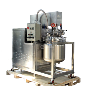 bibo 100L Food Grade Stainless Steel Vacuum <b>Mixing</b> with Coating Function Gear & Motor for Chemical and Food Applications - Product Image 1