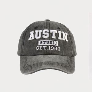 Gorra de Béisbol de Diseño para Hombre, Lavada, de 6 Paneles, con Logotipo Bordado en 3D, Gorra Vintage, Gorra Deportiva - Product Image 6