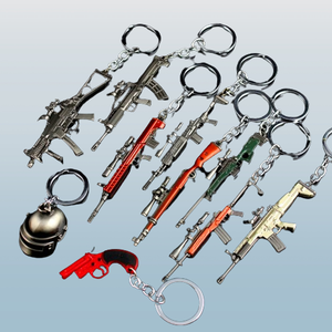 พวงกุญแจปืนโลหะรุ่น M416 แบบ 3 มิติ ของเล่นสร้างสรรค์ราคาถูก ดีไซน์เฉพาะตัว - Product Image 2