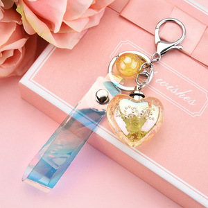 Llavero de acrílico con burbujas de cristal, brillante, para decoración de bolsos, colgante creativo para mochilas escolares de estudiantes - Product Image 5