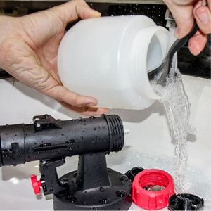 Pistolet de peinture sans air, capacité du réservoir 1 L, alimenté par batterie lithium, pour usage bricolage - Product Image 2