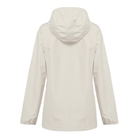 Veste imperméable pour femme, style britannique, durable, en poly, personnalisée, coupe-vent, veste imperméable 3L pour la randonnée, veste hardshell pour femme